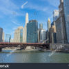 view-of-the-chicago-river-and-skyscrapers